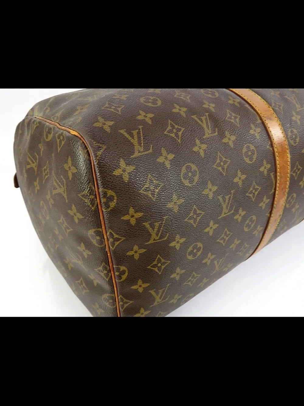 Louis Vuitton Monogram Canvas Duffel with Vachetta Trim